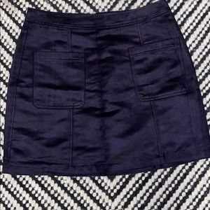 Suede Skirt